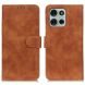 Чехол-книжка KHAZNEH Retro Wallet для Motorola Moto G75 - Brown (367823Z). Фото 1 из 8