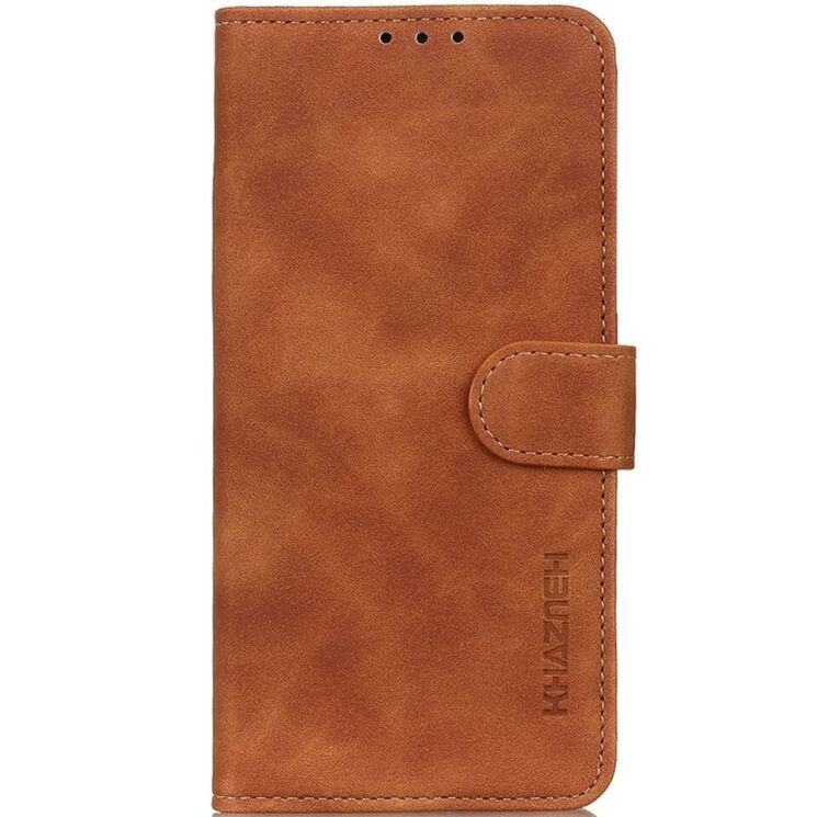 Чехол-книжка KHAZNEH Retro Wallet для OPPO A18 / A38 - Brown: фото 4 из 8