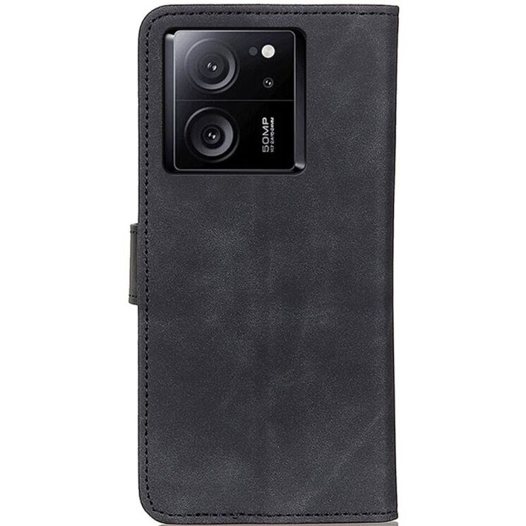 Чехол-книжка KHAZNEH Retro Wallet для Xiaomi 13T / 13T Pro - Black: фото 5 из 8