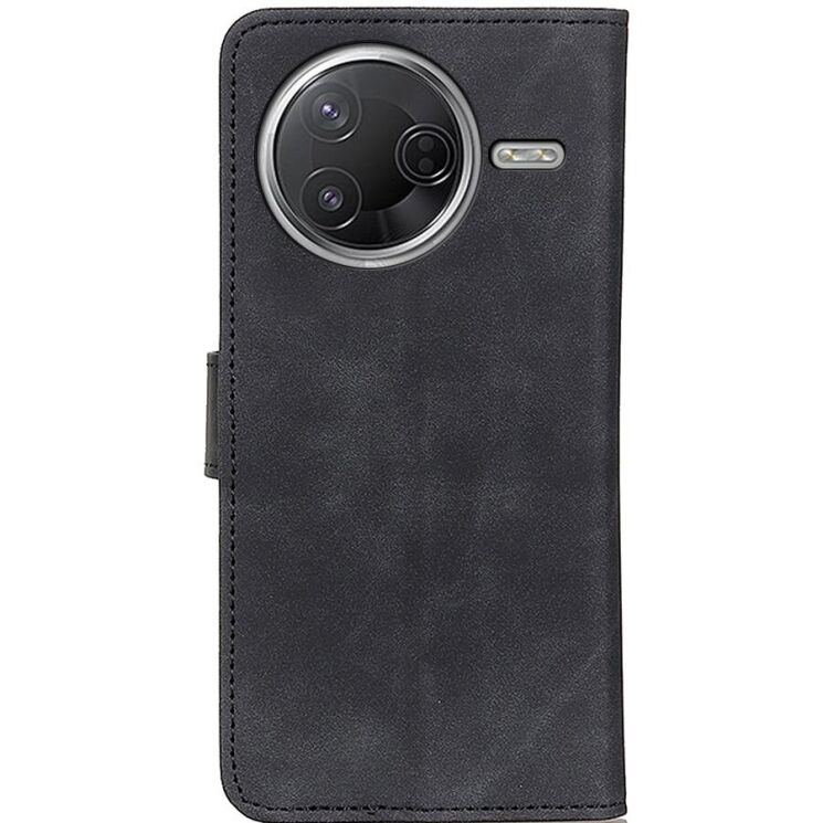 Чехол-книжка KHAZNEH Retro Wallet для Xiaomi Poco F7 Pro / Poco F7 Ultra - Black: фото 5 из 8