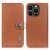 Чехол-книжка KHAZNEH Wallet Cover для Apple iPhone 15 Pro - Brown: фото 1 из 9