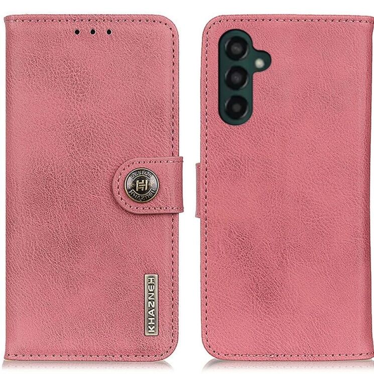 Чехол-книжка KHAZNEH Wallet Cover для Samsung Galaxy A24 (A245) - Pink: фото 1 из 9