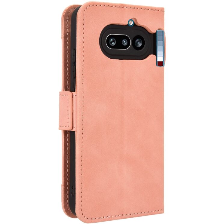 Чохол-книжка з кишеньками Deexe Wallet Stand для Nothing Phone (4a) - Pink (411309P) Чохол-книжка з кишеньками Deexe Wallet Stand для Nothing Phone (4a) - Pink: фото 7 з 8