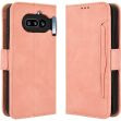 Чохол-книжка з кишеньками Deexe Wallet Stand для Nothing Phone (4a) - Pink (411309P)