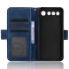 Чехол-книжка с карманами Deexe Wallet Stand для Realme 16 - Blue (412308L). Фото 4 из 15