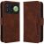 Чехол-книжка с карманами Deexe Wallet Stand для Xiaomi Poco F9 Pro - Brown: фото 1 из 17