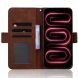 Чохол-книжка з кишеньками Deexe Wallet Stand для Xiaomi Poco F9 Pro - Brown (429109Z). Фото 5 з 17