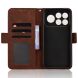 Чохол-книжка з кишеньками Deexe Wallet Stand для Xiaomi Poco F9 Pro - Brown (429109Z). Фото 4 з 17