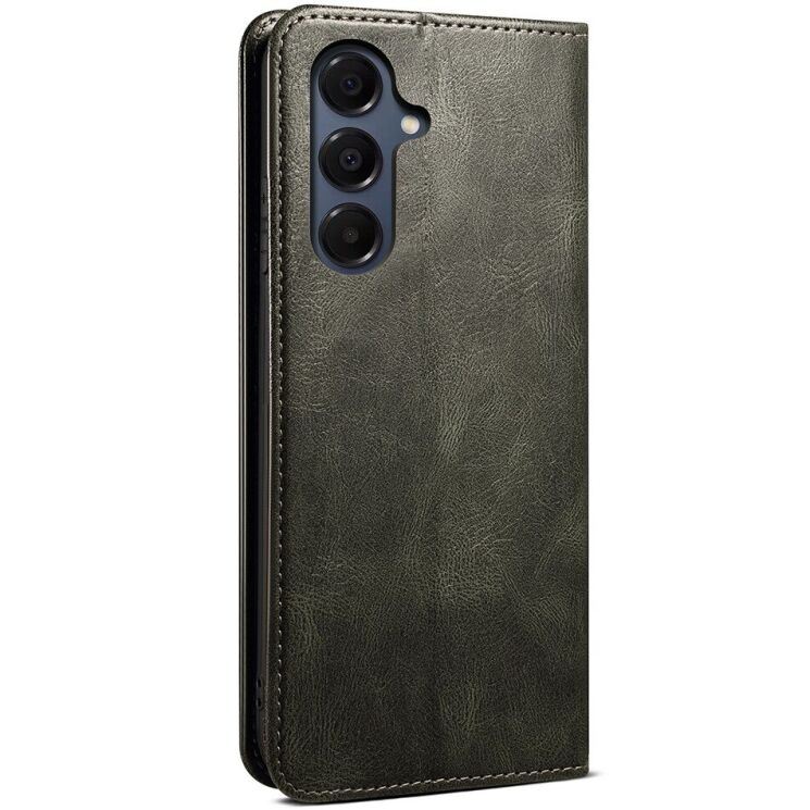 Чохол-книжка з кишеньками UniCase Leather Wallet для Samsung Galaxy A57 (A576) - Green: фото 6 з 8
