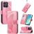 Чохол-книжка з малюнком UniCase Butterfly Pattern для Motorola Edge 70 Fusion - Pink: фото 1 з 8