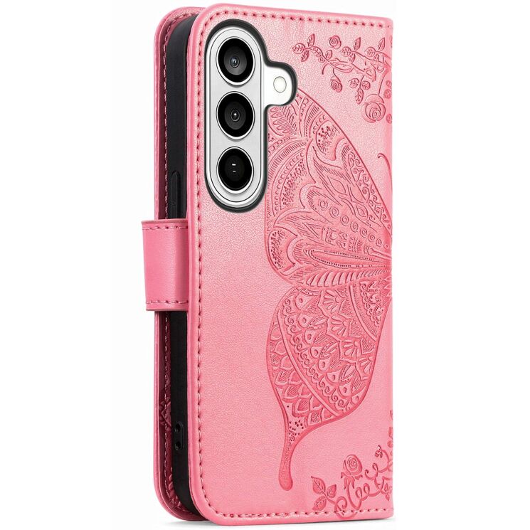 Чехол-книжка с рисунком UniCase Butterfly Pattern для Samsung Galaxy A37 (A376) - Pink: фото 7 из 10