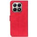 Чехол-книжка с застежкой KHAZNEH Retro Wallet для Xiaomi 17T Pro - Red (422301R). Фото 6 из 10