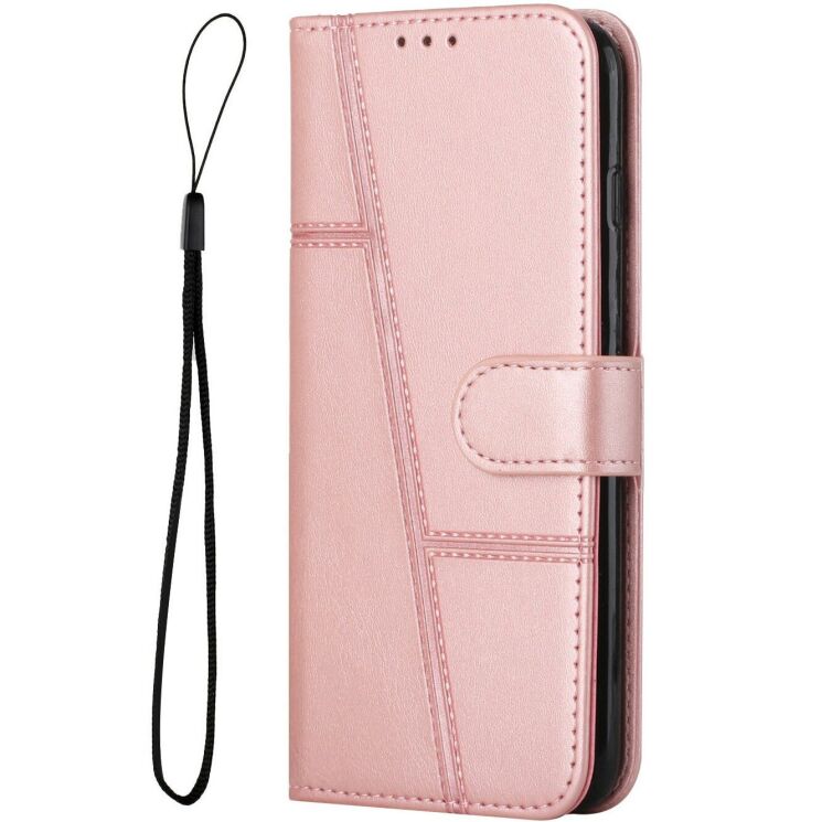 Чохол-книжка з застібкою UniCase Jet Cover для OPPO A6 Pro - Rose Gold: фото 4 з 10