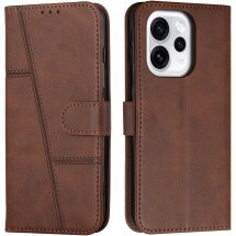 Чехол-книжка с застежкой UniCase Jet Cover для OPPO Reno 15 F/FS - Brown: фото 1 из 11