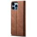 Чехол-книжка UniCase Jeans Wallet для Apple iPhone 14 Pro Max - Coffee (301269C). Фото 3 из 6