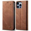 Чехол-книжка UniCase Jeans Wallet для Apple iPhone 14 Pro Max - Coffee (301269C)