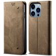 Чехол-книжка UniCase Jeans Wallet для Apple iPhone 14 Pro - Khaki (301376K)