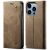 Чехол-книжка UniCase Jeans Wallet для Apple iPhone 14 Pro - Khaki: фото 1 из 6