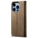 Чехол-книжка UniCase Jeans Wallet для Apple iPhone 14 Pro - Khaki (301376K). Фото 3 из 6