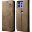Чехол-книжка UniCase Jeans Wallet для Motorola Edge 50 Pro - Khaki (353617K)