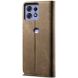 Чехол-книжка UniCase Jeans Wallet для Motorola Edge 50 Pro - Khaki (353617K). Фото 6 из 6