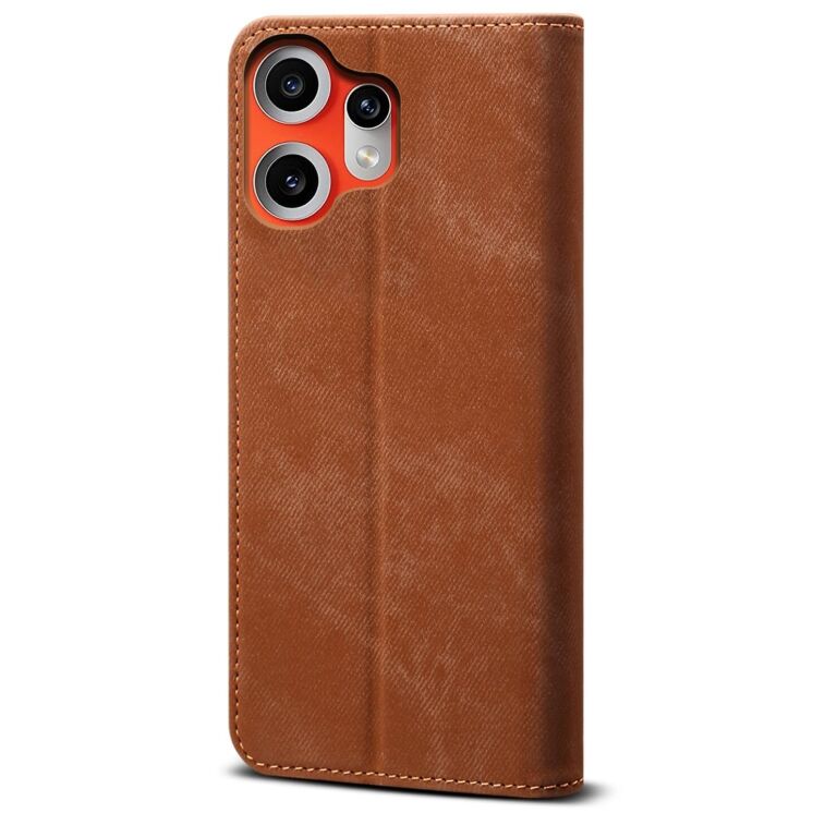 Чохол-книжка UniCase Jeans Wallet для Nothing CMF Phone 2 Pro - Coffee: фото 6 з 7