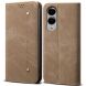 Чехол-книжка UniCase Jeans Wallet для Samsung Galaxy S25 Edge (S937) - Khaki (377506K). Фото 1 из 7