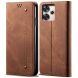 Чохол-книжка UniCase Jeans Wallet для Xiaomi Poco F6 - Coffee (355042C). Фото 1 з 6