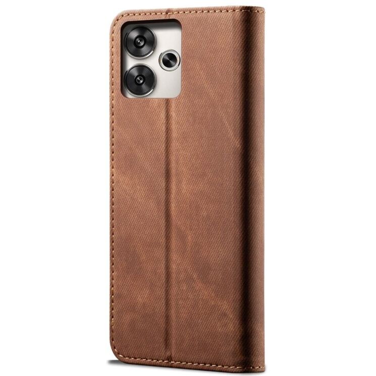Чехол-книжка UniCase Jeans Wallet для Xiaomi Redmi 13 - Coffee: фото 6 из 6