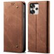 Чехол-книжка UniCase Jeans Wallet для Xiaomi Redmi 13 - Coffee (356432C)