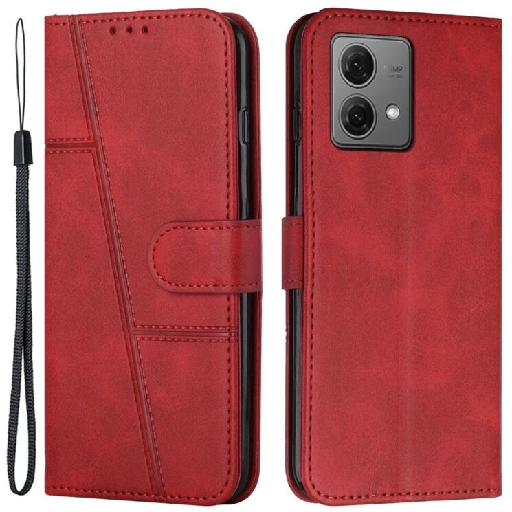 Чехол-книжка UniCase Jet Cover для Motorola Edge 40 Neo - Red: фото 1 из 10