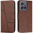 Чехол-книжка UniCase Jet Cover для Motorola Edge 50 Neo - Brown (367141Z)