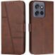 Чехол-книжка UniCase Jet Cover для Motorola Edge 50 Neo - Brown (367141Z). Фото 1 из 10