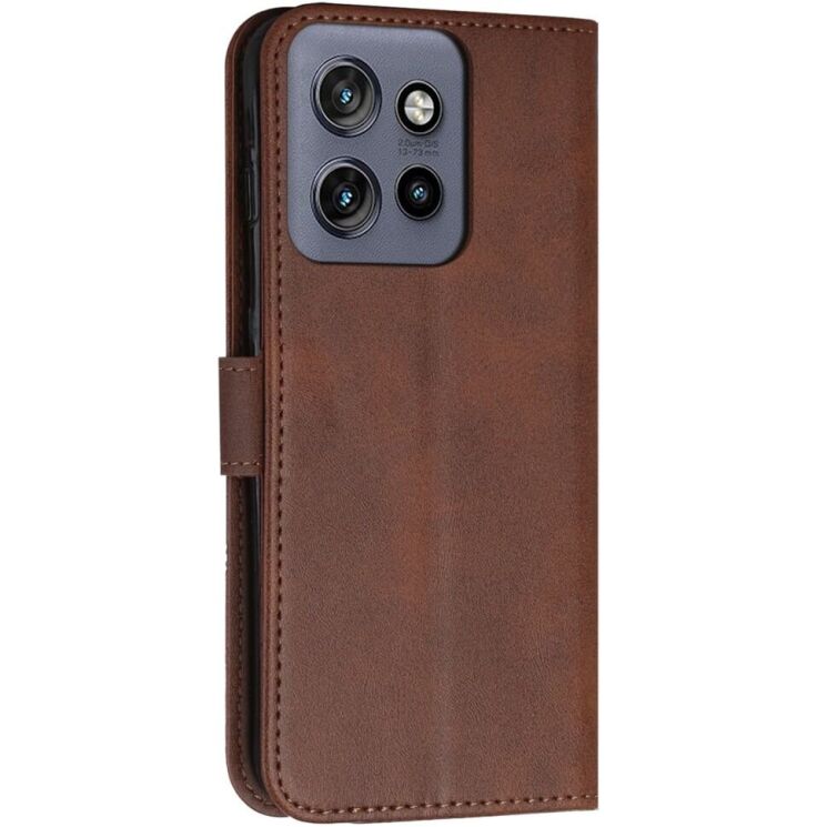 Чехол-книжка UniCase Jet Cover для Motorola Edge 50 Neo - Brown: фото 5 из 10