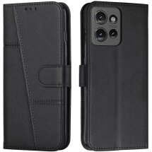 Чехол-книжка UniCase Jet Cover для Motorola Edge 50 - Black: фото 1 из 10