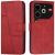 Чехол-книжка UniCase Jet Cover для TECNO Pova 6 Neo - Red: фото 1 из 10