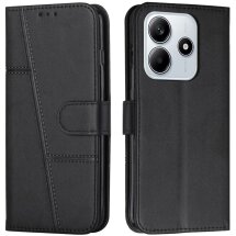 Чехол-книжка UniCase Jet Cover для Xiaomi Redmi Note 14 5G - Black: фото 1 из 10