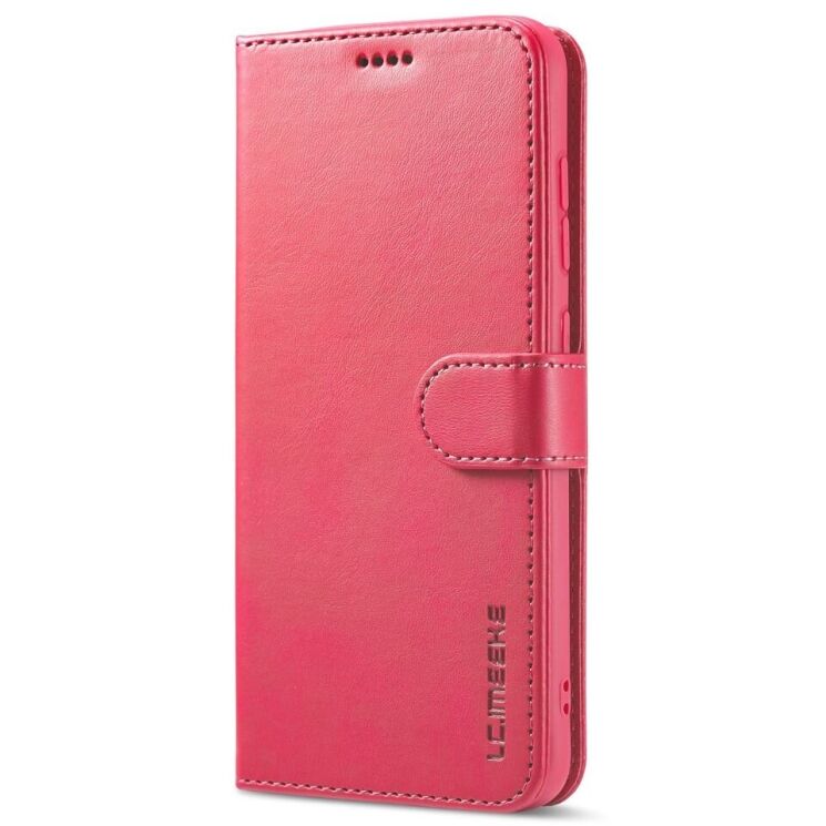 Чехол LC.IMEEKE Wallet Case для Samsung Galaxy S21 FE (G990) - Rose: фото 2 из 10