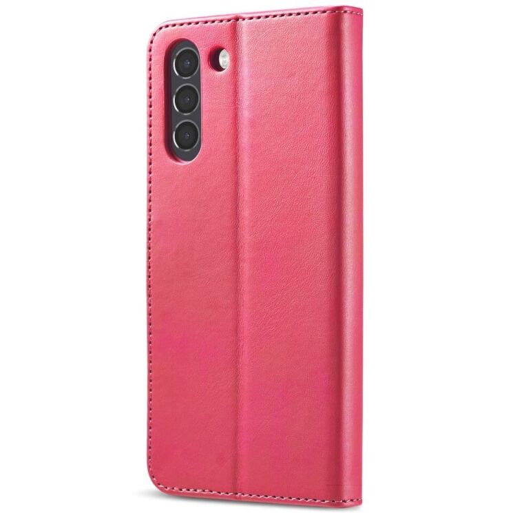Чехол LC.IMEEKE Wallet Case для Samsung Galaxy S21 FE (G990) - Rose: фото 3 из 10