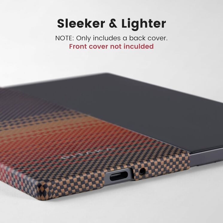 Чехол Pitaka MagEZ Case 5 (FF) для Samsung Galaxy Fold 6 FBFOLD6 - Black / Grey: фото 3 из 10
