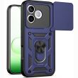 Чохол із захистом камери Deexe Armor Shield для Honor 600 Lite - Blue (411816L)