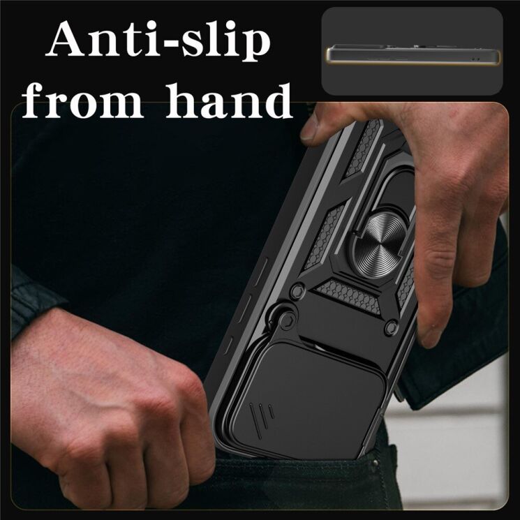 Чохол із захистом камери Deexe Armor Shield для iPhone 18 Pro / 17 Pro - Green (423626G) Чохол із захистом камери Deexe Armor Shield для iPhone 18 Pro / 17 Pro - Green: фото 8 з 9