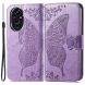 Чохол-книжка з малюнком UniCase Butterfly Pattern для Honor 200 - Light Purple (364158LV). Фото 1 з 7