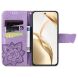 Чохол-книжка з малюнком UniCase Butterfly Pattern для Honor 200 - Light Purple (364158LV). Фото 2 з 7