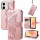 Чохол UniCase Butterfly Pattern для Infinix Smart 9 (X6532) - Rose Gold (366511RG). Фото 4 з 6