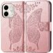Чохол UniCase Butterfly Pattern для Infinix Smart 9 (X6532) - Rose Gold (366511RG). Фото 1 з 6