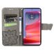 Чехол UniCase Butterfly Pattern для Motorola Edge 50 Fusion - Grey (354231H). Фото 2 из 8