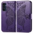Чехол UniCase Butterfly Pattern для Samsung Galaxy A16 (A165) - Dark Purple (365215DV)