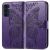 Чехол UniCase Butterfly Pattern для Samsung Galaxy A16 (A165) - Dark Purple: фото 1 из 6