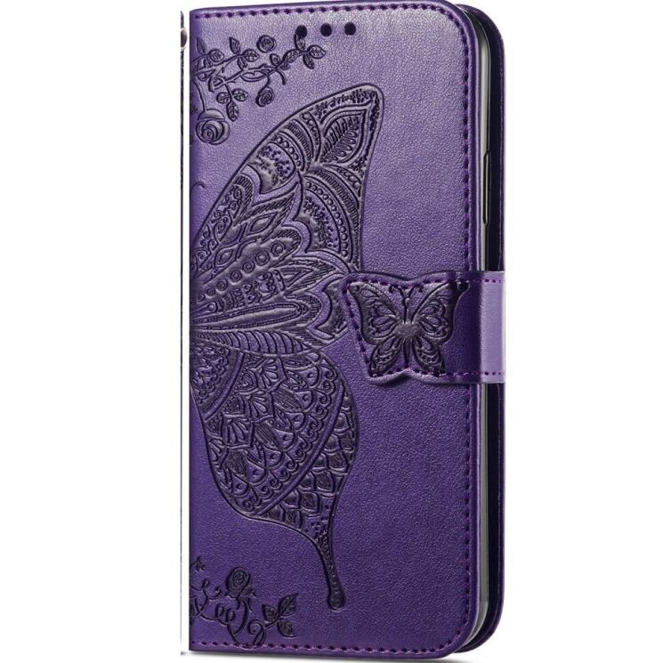 Чехол UniCase Butterfly Pattern для Samsung Galaxy A16 (A165) - Dark Purple: фото 6 из 6